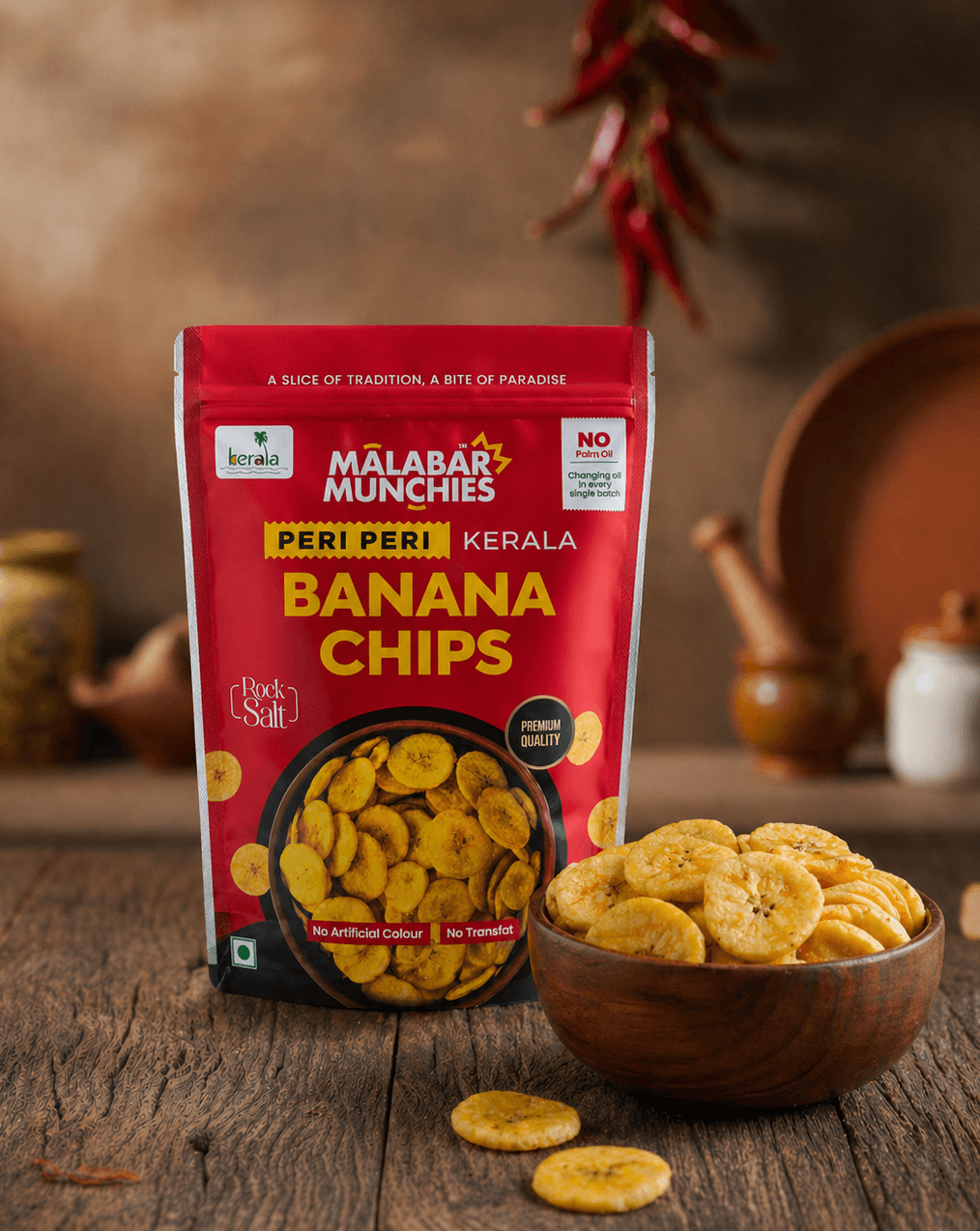 PERI PERI BANANA CHIPS
