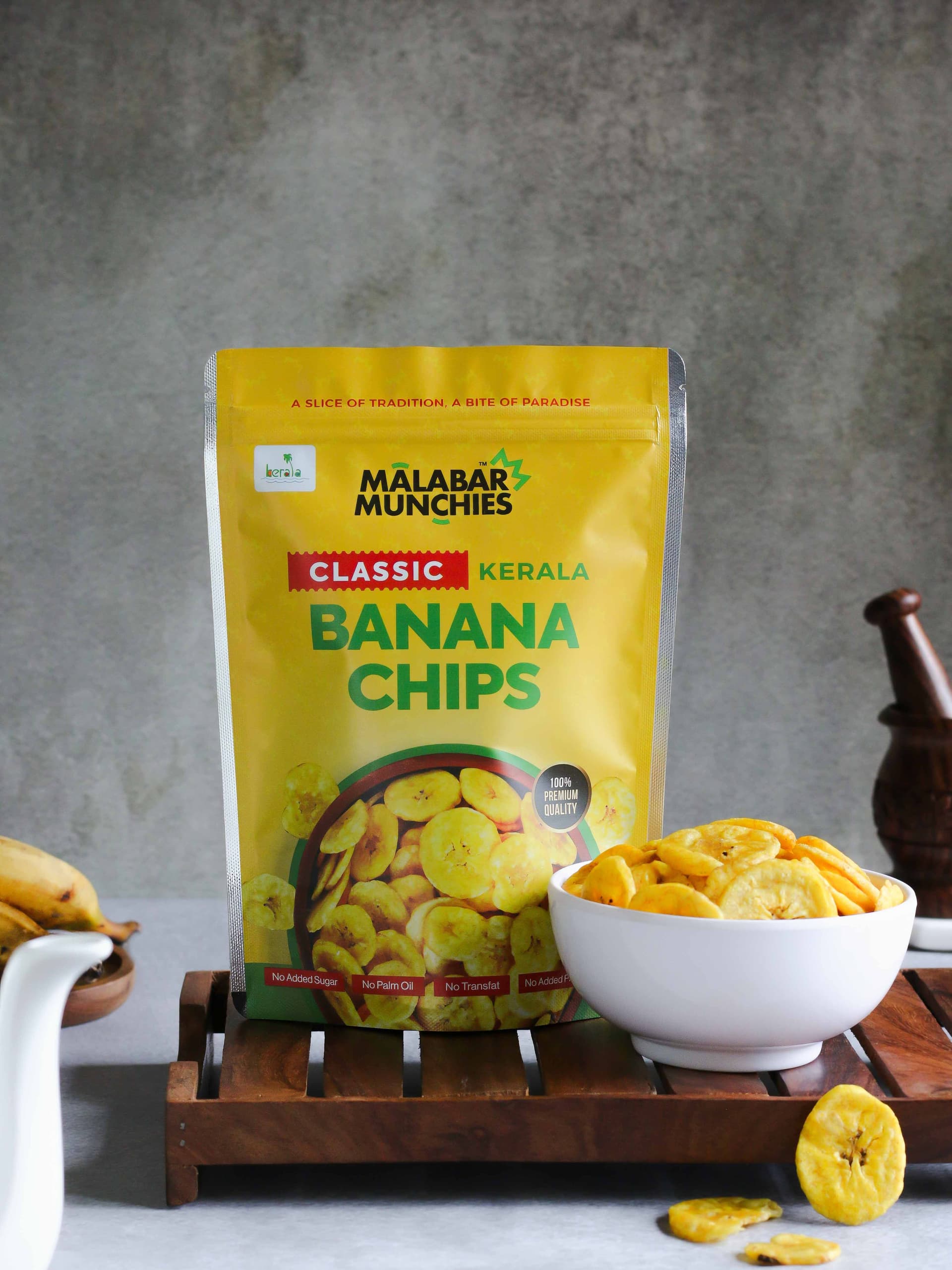 COCONUT OIL CLASSIC BANANA CHIPS